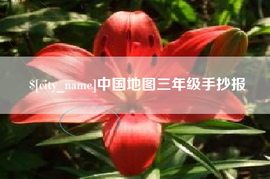 齐河中国地图三年级手抄报