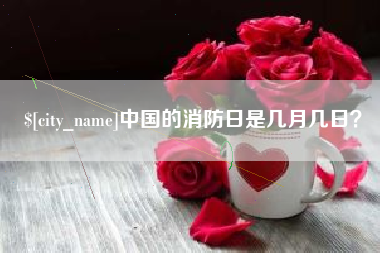 齐河中国的消防日是几月几日？