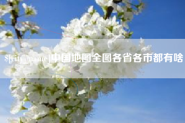 齐河中国地图全图各省各市都有啥