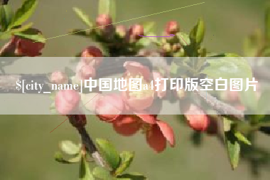 齐河中国地图a4打印版空白图片