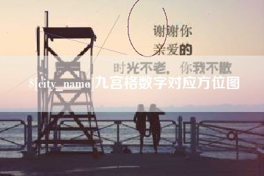 齐河九宫格数字对应方位图