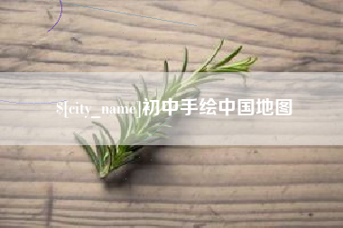 齐河初中手绘中国地图