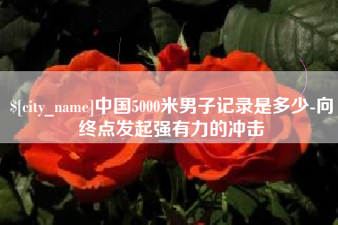 齐河中国5000米男子记录是多少-向终点发起强有力的冲击