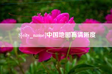 齐河中国地图高清晰度