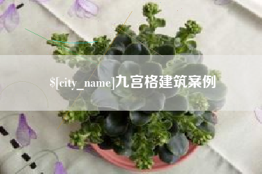 齐河九宫格建筑案例