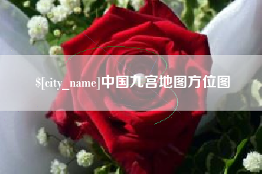 齐河中国九宫地图方位图