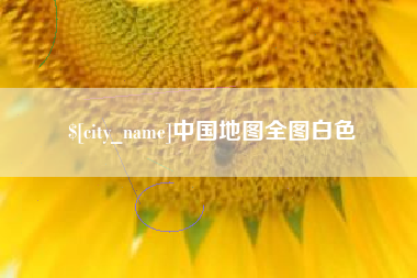 齐河中国地图全图白色