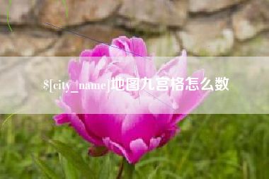 齐河地图九宫格怎么数