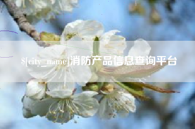 齐河消防产品信息查询平台