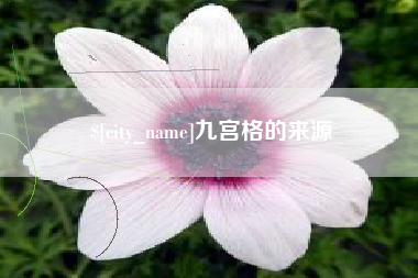 齐河九宫格的来源