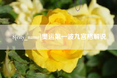 齐河奥运第一波九宫格解说