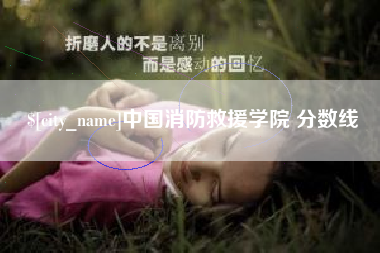 齐河中国消防救援学院 分数线