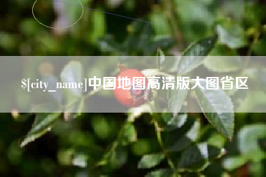 齐河中国地图高清版大图省区