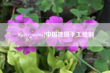 齐河中国地图手工绘制