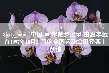 齐河中国5000米跑步记录-由夏丰远在1997年10月23日的全国运动会田径赛上创造