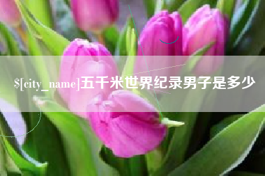齐河五千米世界纪录男子是多少