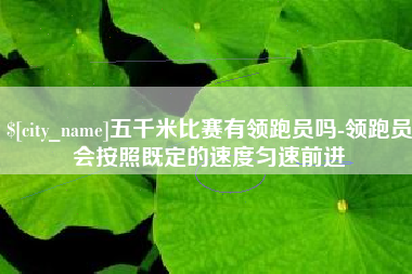 齐河五千米比赛有领跑员吗-领跑员会按照既定的速度匀速前进