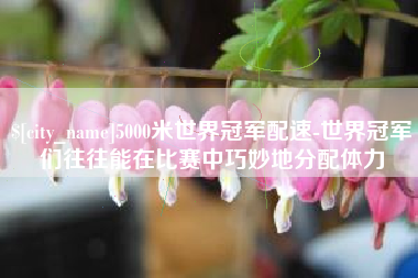 齐河5000米世界冠军配速-世界冠军们往往能在比赛中巧妙地分配体力