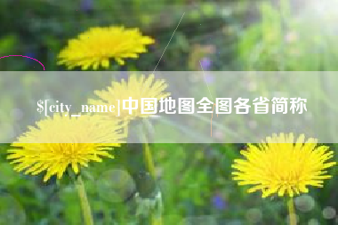 齐河中国地图全图各省简称