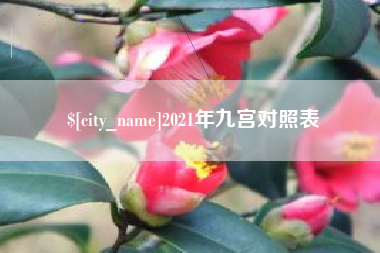 齐河2021年九宫对照表