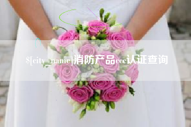 齐河消防产品ccc认证查询