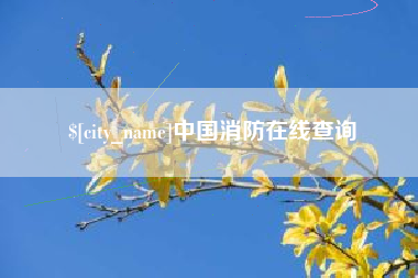 齐河中国消防在线查询